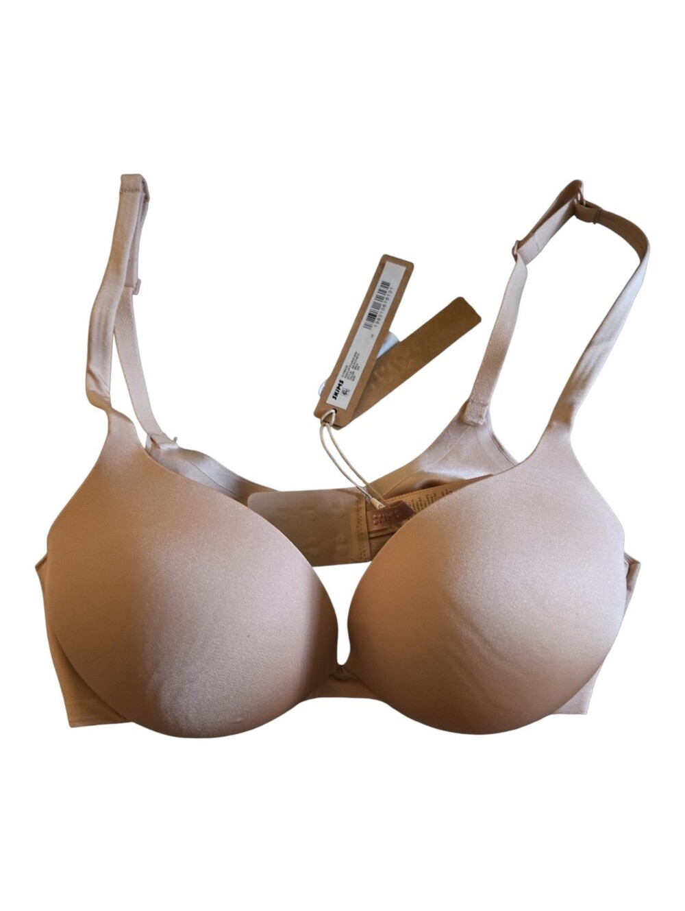 NWT Skims Ultimate Teardrop Push Up Plunge Bra Nude Mica 32C
